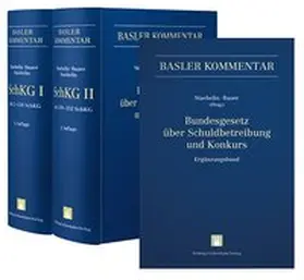 Staehelin / Bauer |  Bundesgesetz über Schuldbetreibung und Konkurs I (Art. 1-158 SchKG) + II (Art. 159-352 SchKG) +  Ergänzungsband | Buch |  Sack Fachmedien