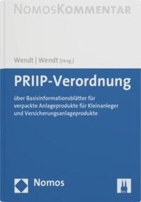 Wendt | PRIIP-Verordnung | Buch | sack.de