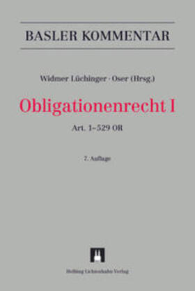 Widmer Lüchinger / Oser | Baseler Kommentar-Obligationenrecht I | Buch | 978-3-7190-3907-3 | sack.de