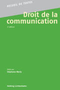 Werly |  Droit de la communication | Buch |  Sack Fachmedien