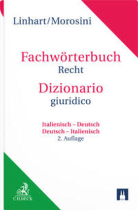 Linhart / Morosini | Fachwörterbuch Recht - Dizionario giuridico | Buch | 978-3-7190-4022-2 | sack.de