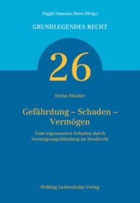 Maeder | Gefährdung – Schaden – Vermögen | Buch | 978-3-7190-4023-9 | sack.de