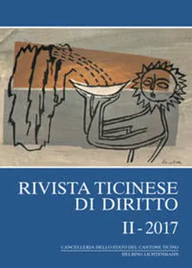 Borghi |  Rivista ticinese di diritto II-2017 | Buch |  Sack Fachmedien