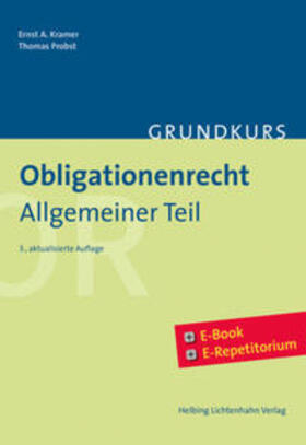 Kramer / Probst | Grundkurs Obligationenrecht Allgemeiner Teil | Medienkombination | 978-3-7190-4063-5 | sack.de