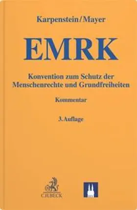 Karpenstein / Mayer |  EMRK | Buch |  Sack Fachmedien