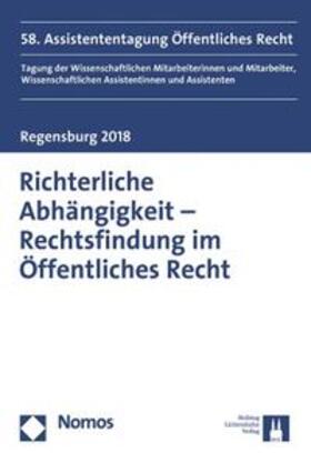 Richterliche Abhängigkeit - Rechtsfindung im Öffentlichen Recht | Buch | 978-3-7190-4169-4 | sack.de