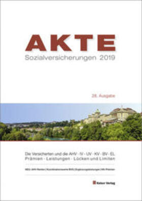 AKTE Sozialversicherungen 2019 | Buch | 978-3-7190-4185-4 | sack.de