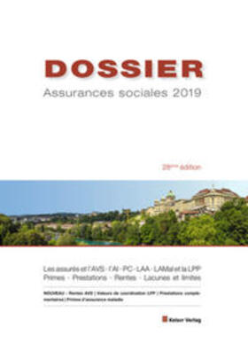 DOSSIER Assurances sociales 2019 | Buch | 978-3-7190-4189-2 | sack.de