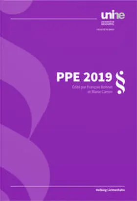 Bohnet / Carron |  PPE 2019 | Buch |  Sack Fachmedien