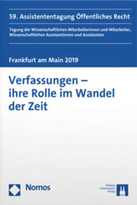 Donath / Bretthauer / Dickel-Görig |  Verfassungen - ihre Rolle im Wandel der Zeit | Buch |  Sack Fachmedien