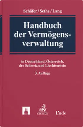 Schäfer / Sethe / Lang |  Handbuch der Vermögensverwaltung | Buch |  Sack Fachmedien