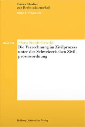 Stanischewski |  Die Verrechnung im Zivilprozess unter der Schweizerischen Zivilprozessordnung | Buch |  Sack Fachmedien