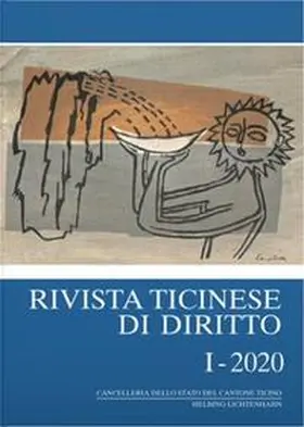 Borghi |  Rivista ticinese di diritto I-2020 | Buch |  Sack Fachmedien