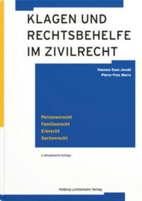 Duss Jacobi / Marro | Klagen und Rechtsbehelfe im Zivilrecht | Buch | 978-3-7190-4403-9 | sack.de