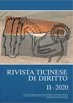 Borghi |  Rivista ticinese di diritto II-2020 | Buch |  Sack Fachmedien