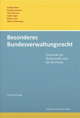 Achermann / Häner / Lienhard |  Besonderes Bundesverwaltungsrecht | Buch |  Sack Fachmedien