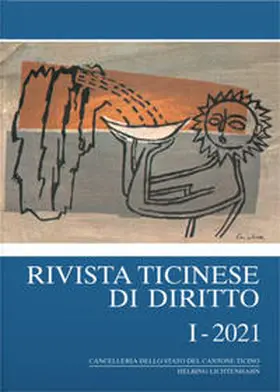 Borghi |  Rivista ticinese di diritto I-2021 | Buch |  Sack Fachmedien