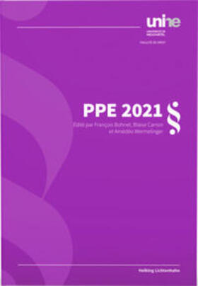 Bohnet / Carron / Wermelinger | PPE 2021 | Buch | 978-3-7190-4507-4 | sack.de