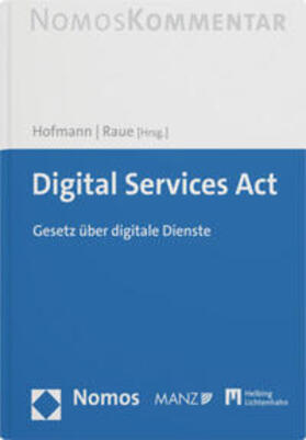 Hofmann / Raue | Digital Services Act | Buch | 978-3-7190-4555-5 | sack.de