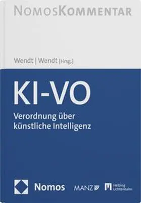 Wendt |  KI-VO | Buch |  Sack Fachmedien