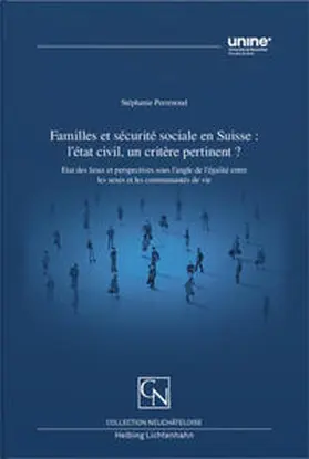 Perrenoud |  Familles et sécurité sociale en Suisse : l’état civil, un critère pertinent ? | Buch |  Sack Fachmedien