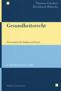 Gächter / Rütsche |  Gesundheitsrecht | Buch |  Sack Fachmedien