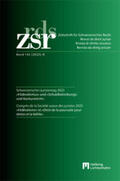 Biaggini / Zimmermann / Jakob |  ZSR Band 142 (2023) II - Schweizerischer Juristentag 2023 / Congrès de la Société suisse des Juristes 2023 | Buch |  Sack Fachmedien