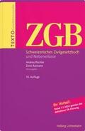 Büchler / Raveane |  TEXTO ZGB | Buch |  Sack Fachmedien