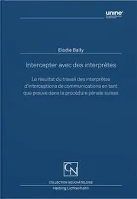 Bally |  Intercepter avec des interprètes | Buch |  Sack Fachmedien