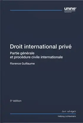Guillaume |  Droit international privé | Buch |  Sack Fachmedien