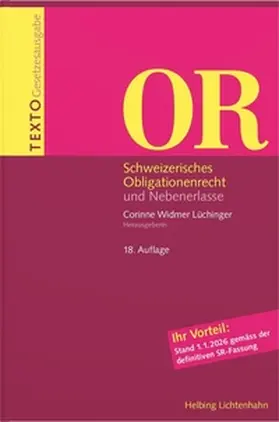 Widmer Lüchinger |  TEXTO OR | Buch |  Sack Fachmedien