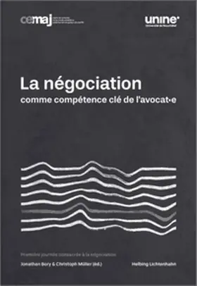Bory / Müller |  La négociation comme compétence clé de l'avocat·e | Buch |  Sack Fachmedien