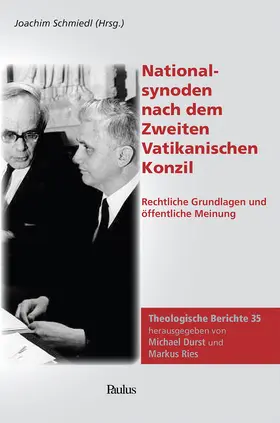 Schmiedl / Durst / Ries |  Nationalsynoden nach dem Zweiten Vatikanischen Konzil | Buch |  Sack Fachmedien