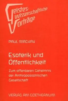 Mackay |  Esoterik und Öffentlichkeit | Buch |  Sack Fachmedien
