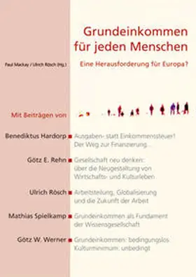Mackay / Rösch |  Grundeinkommen für jeden Menschen | Buch |  Sack Fachmedien