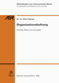 Waespi |  Organisationshaftung (f. d. Schweiz) | Buch |  Sack Fachmedien