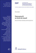 Wyler |  Panorama III en droit du travail | Buch |  Sack Fachmedien