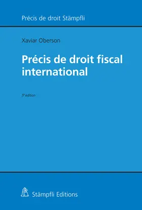 Oberson |  Précis de droit fiscal international | Buch |  Sack Fachmedien