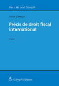 Oberson |  Précis de droit fiscal international | Buch |  Sack Fachmedien