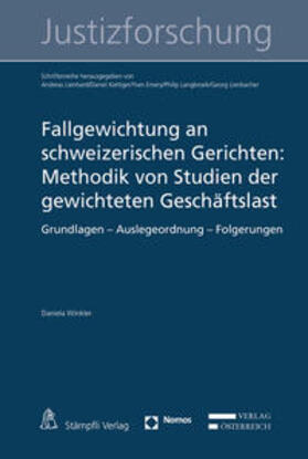 Winkler | Fallgewichtung an schweizerischen Gerichten: Methodik von Studien der gewichteten Geschäftslast | Buch | 978-3-7272-0772-3 | sack.de