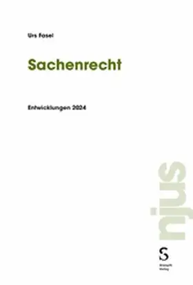Fasel |  Sachenrecht024 | eBook | Sack Fachmedien