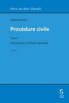 Hohl |  Procédure civile | Buch |  Sack Fachmedien