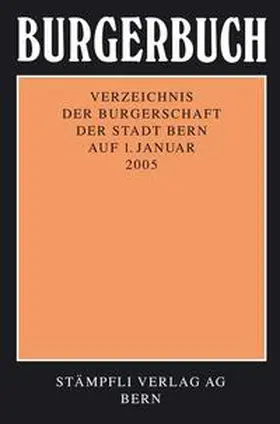  Burgerbuch 2005 | Buch |  Sack Fachmedien