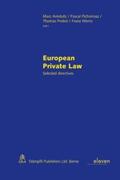 Amstutz / Pichonnaz / Probst |  European Private Law | Buch |  Sack Fachmedien