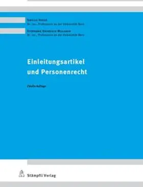 Hofer / Hrubesch-Millauer |  Einleitungsartikel und Personenrecht | Buch |  Sack Fachmedien