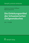 Hrubesch-Millauer / Bosshardt |  Hrubesch-Millauer, S: Einleitungsartikel des Schweizerischen | Buch |  Sack Fachmedien