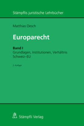 Oesch | Europarecht | Buch | 978-3-7272-1609-1 | sack.de
