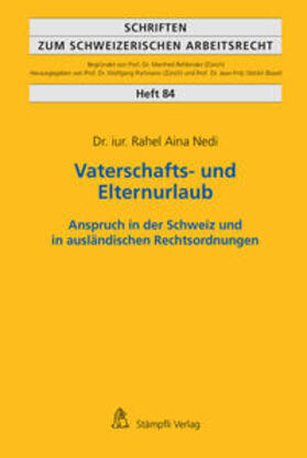 Nedi | Vaterschafts- und Elternurlaub | Buch | 978-3-7272-1616-9 | sack.de