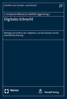 Hrubesch-Millauer / Wolf / Eggel |  Digitales Erbrecht | eBook | Sack Fachmedien