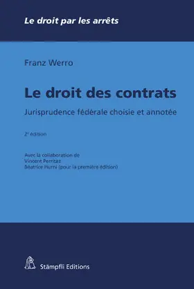 Werro | Le droit des contrats | E-Book | www.sack.de